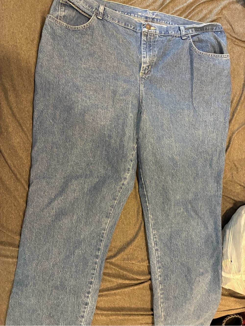 Classic Men's Light Blue Denim Jeans